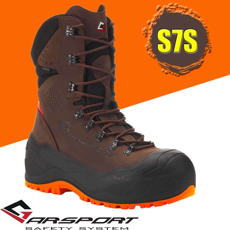 GARSPORT Herren Felix Mid 3 S3 Sicherheitsschuh | Knöchelhoch, Stahlkappe & Volle Schutztechnologie