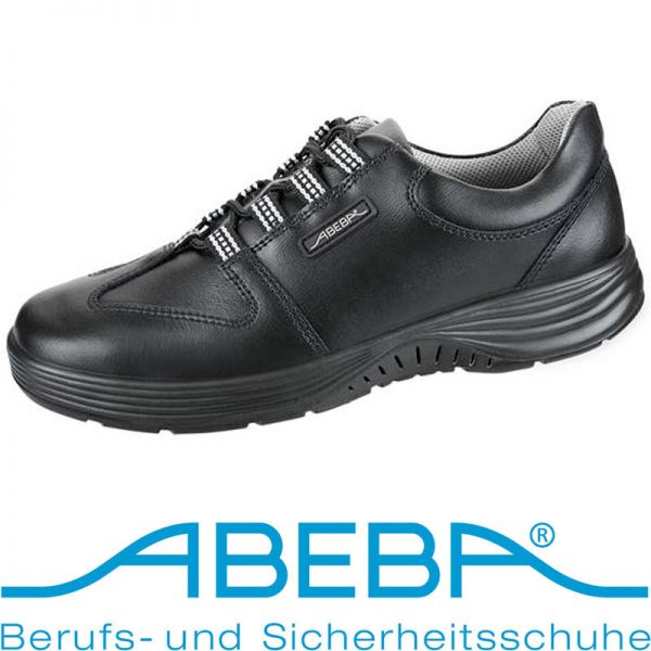ABEBA Berufsschuh, Schnürer 711038 schwarz