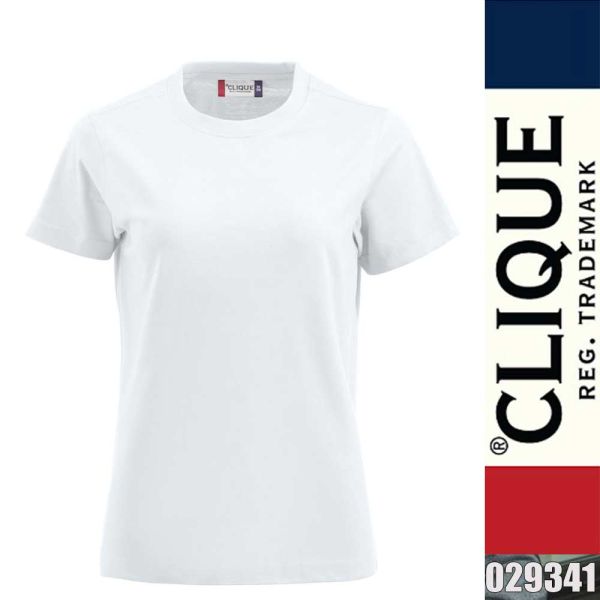 Damen Premium - T- Shirt, CLIQUE, 029341, weiss