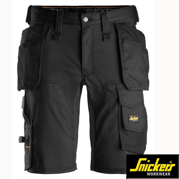 Snickers Workwear, (6141) Allround Work, Stretch Shorts, mit Holstertaschen