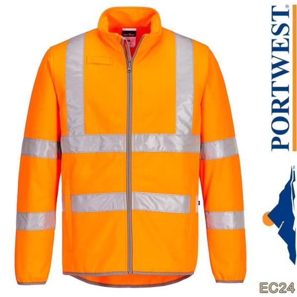 ECO Warnschutz-Softshelljacke, EC24, PORTWEST, orange