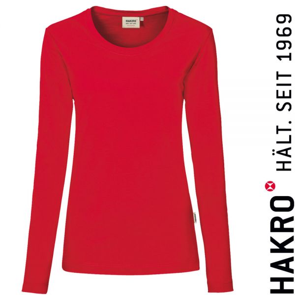 NO. 179 Hakro Damen Longsleeve Performance Mikralinar