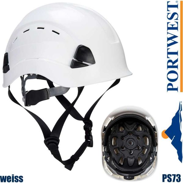 Bergsteiger Helm, Endurance, PS73, Portwest,weiss