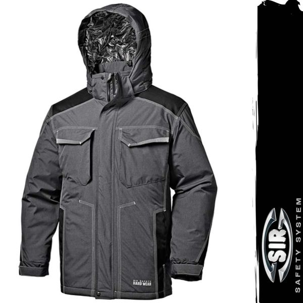 Winterjacke, SIR, Safety, schwarz