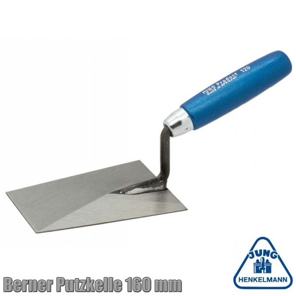 Berner Putzkelle, 160mm, Henkelmann/Jung,