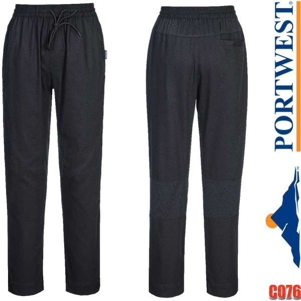 Kochhose aus Baumwollmesh, 100% Baumwolle-C076, PORTWEST