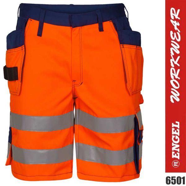 Safety Shorts mit Holstertaschen, EN20471, 6502, ENGEL
