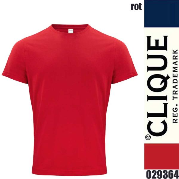 Classic OC-T, T-Shirt rundhals, Clique - 029364, rot