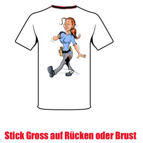 Stick Gross auf Rücken oder Brust, SHOBAL1101