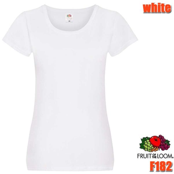 Ladies Original T-Shirt, F111, Fruit of the Loom