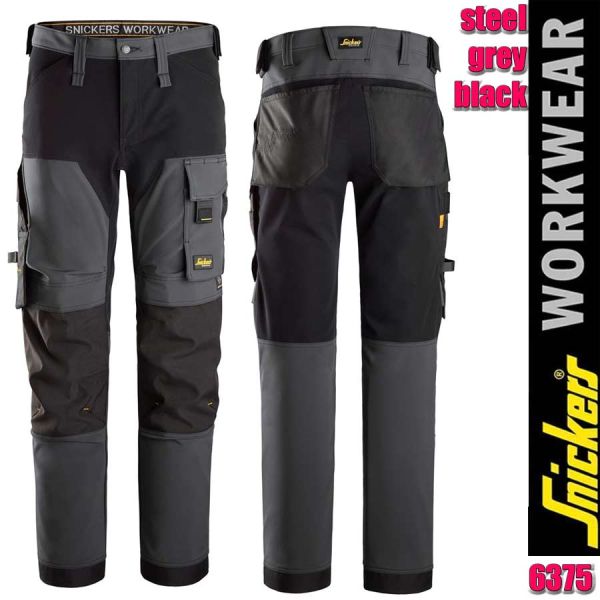 AllroundWork, 4-Wege-Stretchhose, Snickers - 6375