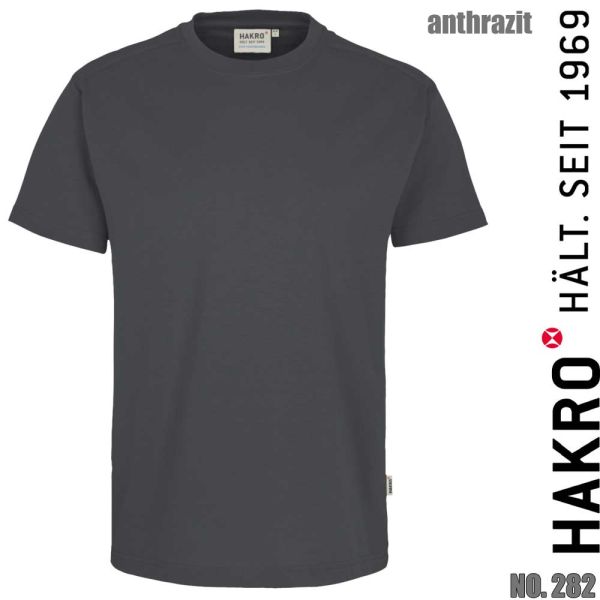 NO. 282 Hakro T-Shirt Mikralinar Pro, anthrazit