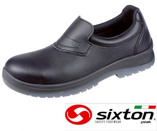 VENEZIA NERO S2, Sicherheits-Schlupfschuh, SIXTON