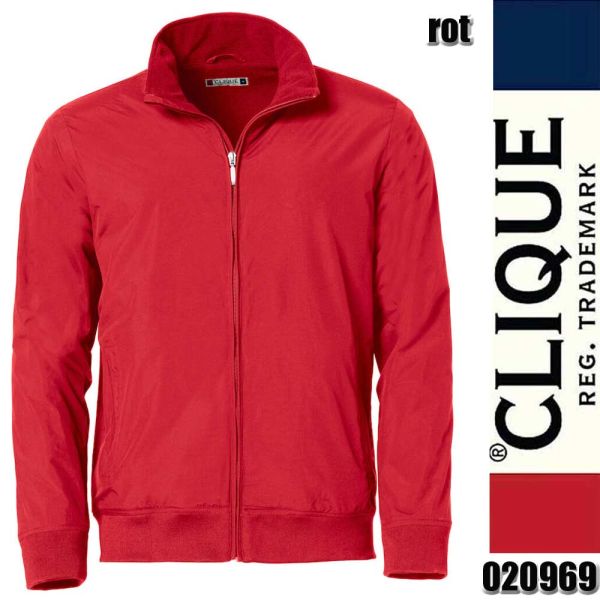 Newport funktionelle Lumber Jacke, Clique - 020969, rot