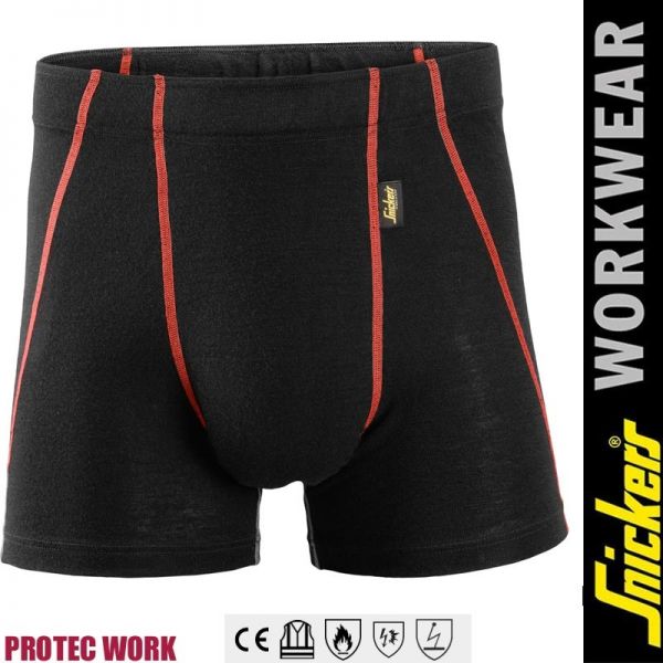 ProtecWork, Woll-Boxer-Arbeitshosen-Flammhemmend - SNICKERS Workwear-9464