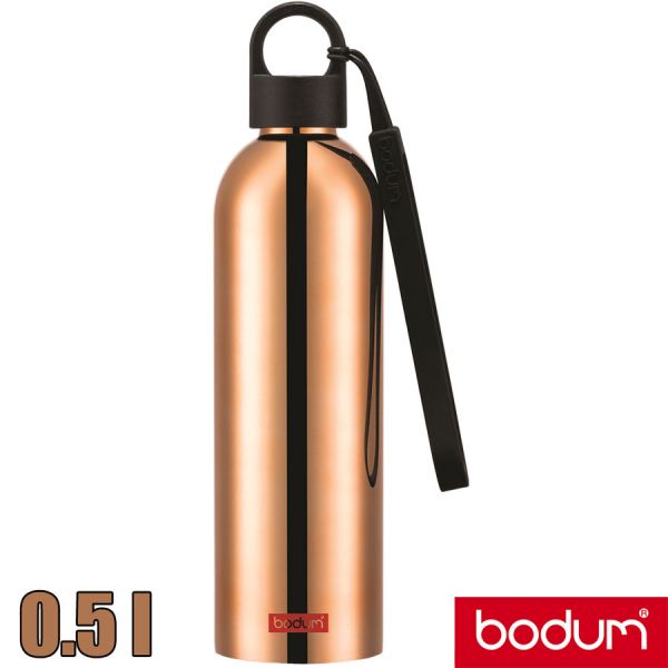 Trinkflasche, BODUM, Melior, 0.5 liter, Kupfer/Edelstahl, doppelwandig 