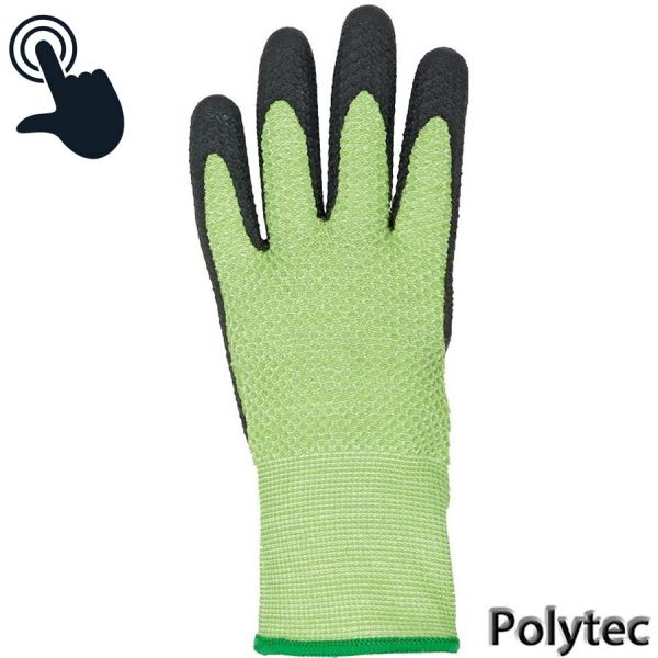 Schutzhandschuhe POLYTEC, green, 