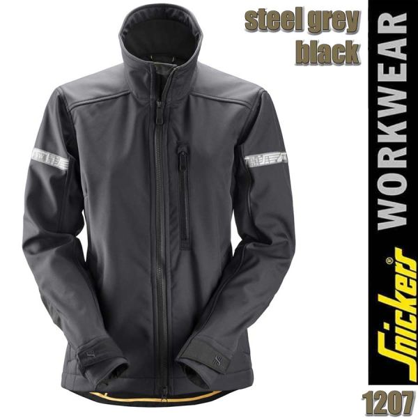 AllroundWork, Softshell-Arbeitsjacke für Damen, Snickers - 1207