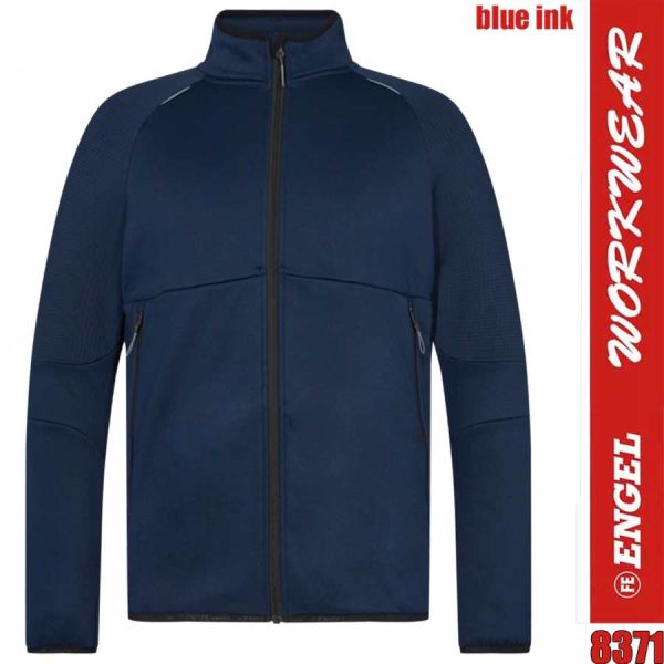 X-Treme Midlayer-Cardigan, 8371, ENGEL Workwear, blue ink