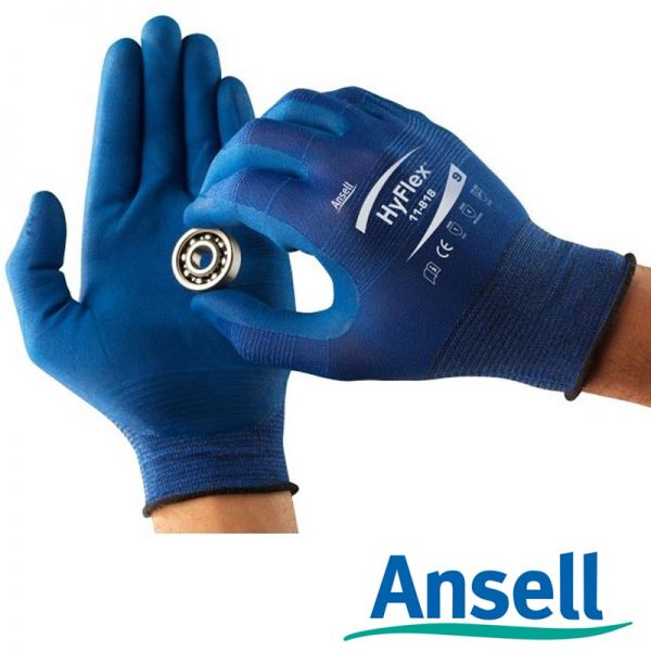 Ansell HyFlex®-818 HyFlex Fortix, Nitrilschaum-Schutzhandschuh-12232