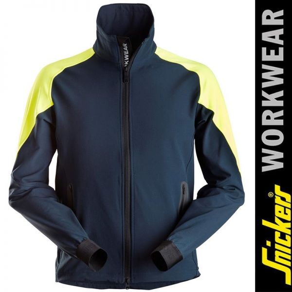 Neon Arbeitsjacke - NEU ! - SNICKERS Workwear - 8028-navy-neon yellow