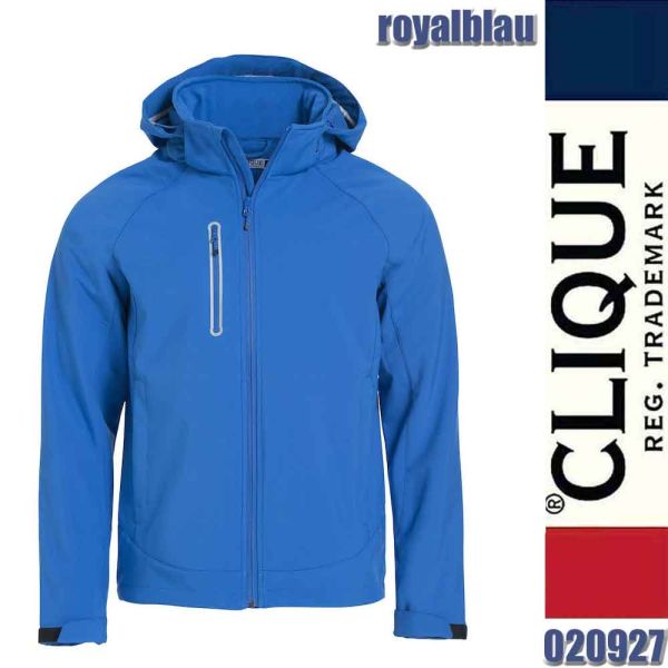 Milford Jacket sportliche Softshell Jacke, Clique - 020927, royalblau