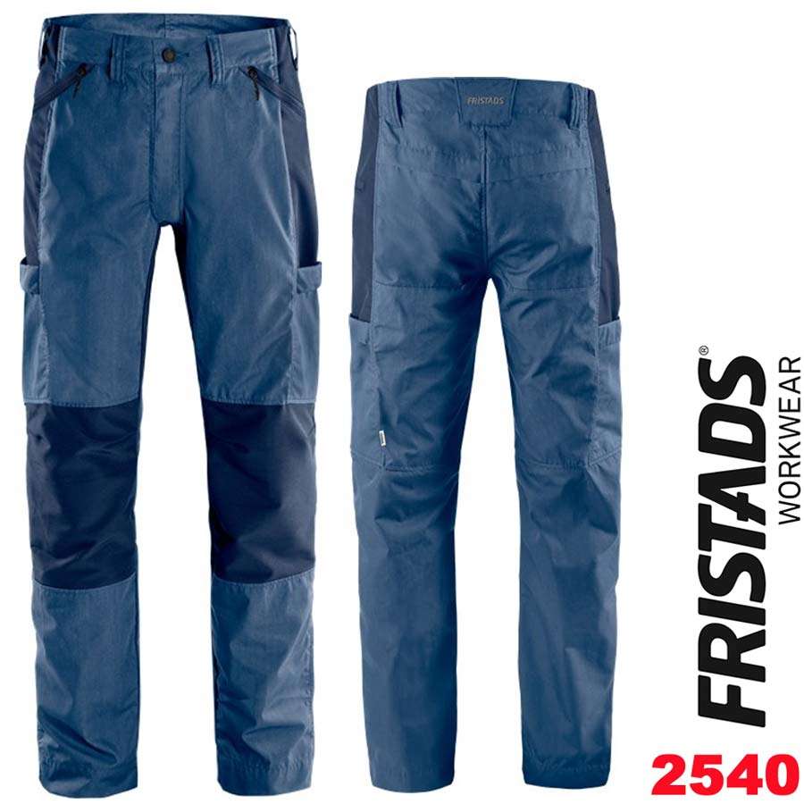 Kansas Industrie-Hose Icon One Baumwoll-Hose 2112 KC, mit Knietaschen Royalblau | Blau (436701) | D120 | 114119-530-D120