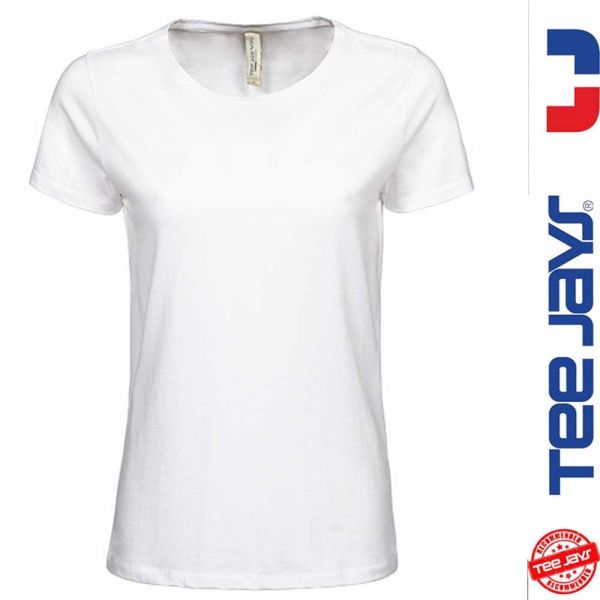 Damen Luxury T-Shirt - TEE-JAYS - TJ5001-weiss