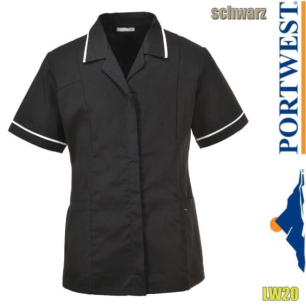 Klassische Damen- Tunika, LW20 PORTWEST, schwarz