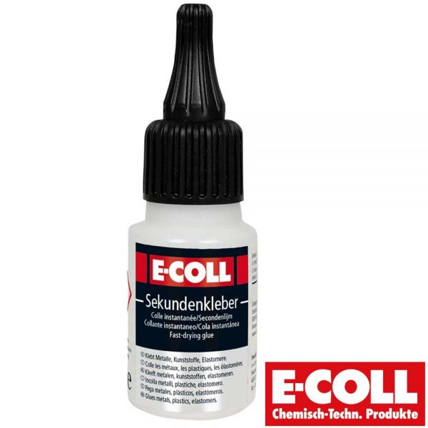Sekundenkleber 20g - E-COLL 