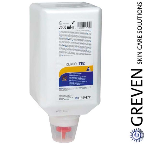 Hautschutzcreme 2000ml GREVEN Remo Tec, 92330