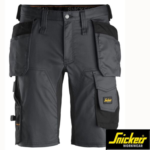 Snickers Workwear, (6141) Allround Work, Stretch Shorts, mit Holstertaschen