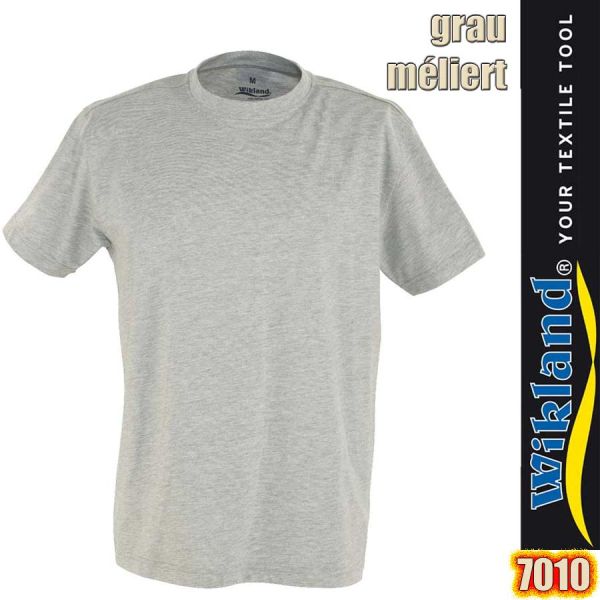 T-Shirt, 7010, grauméliert, WIKLAND