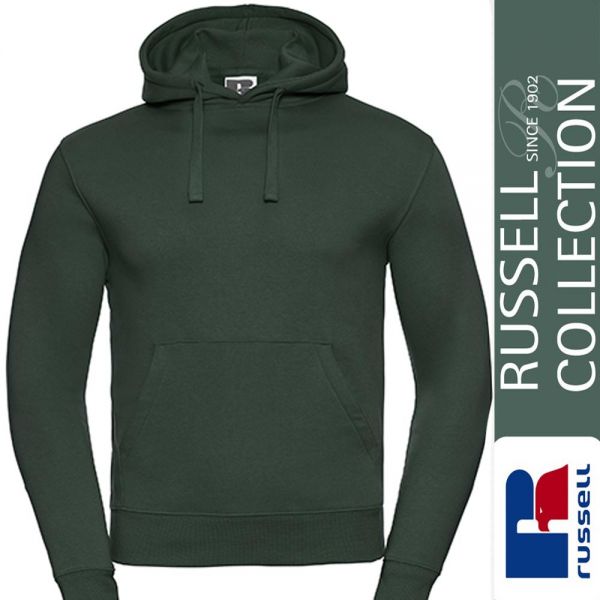 Men's Authentic Hooded Sweat, Russel - Z265-green