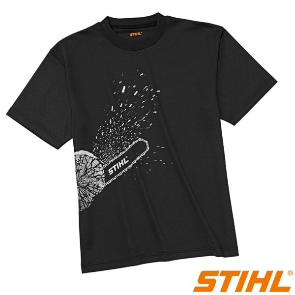 STIHL Funktions- T-Shirt DYNAMIC Mag Cool, schwarz Mit MS 661 C-M Grafik-Druck-008830200
