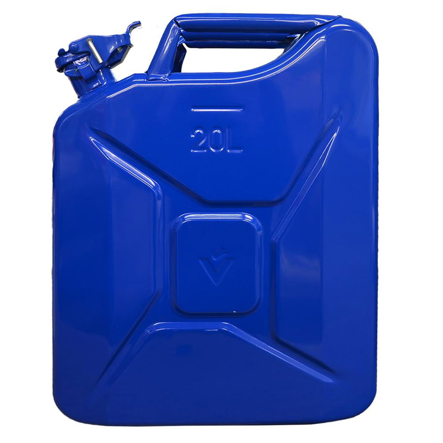 Benzinkanister 20 Liter -blau- Armeemodell - 430030100
