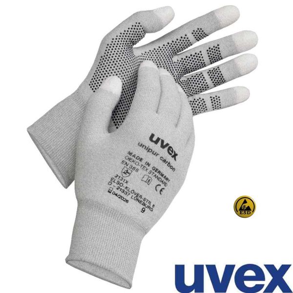 Montagehandschuh, UVEX unipur carbon- 60556