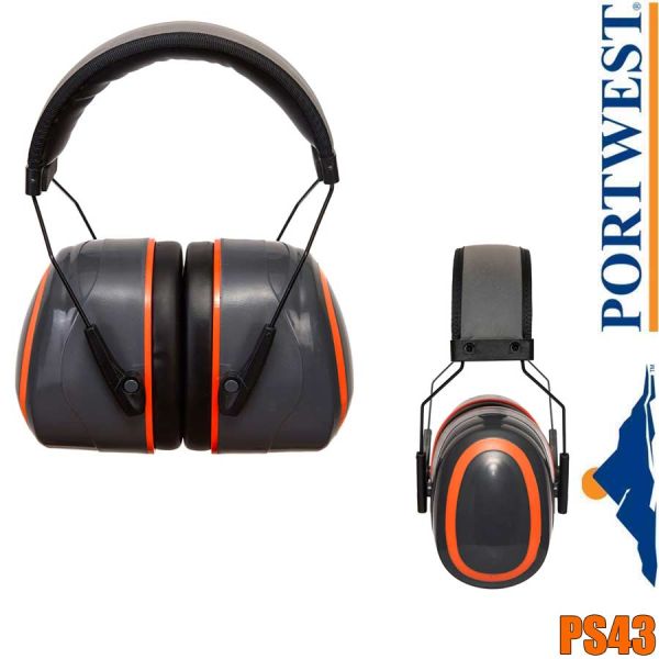 HV-Extreme Gehörschutz, grau, PS43, PORTWEST