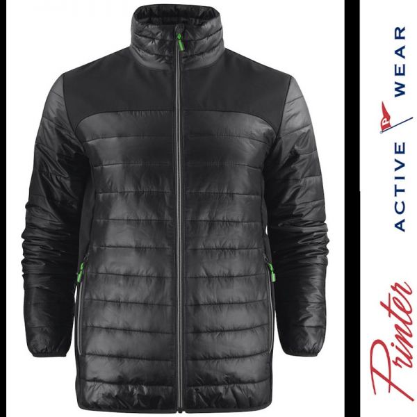 Steppjacke EXPEDITION- gefüttert, mit Softshelleinsätzen - PRINTER - 2261057