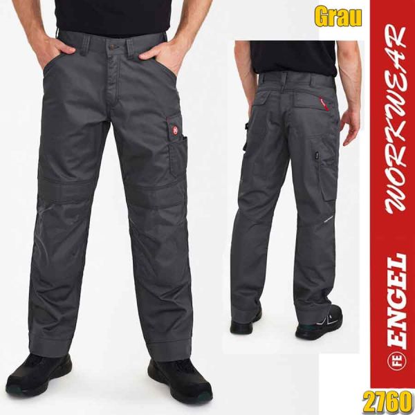 Combat Handwerkerhose, ENGEL Workwear, 2760-630, grau