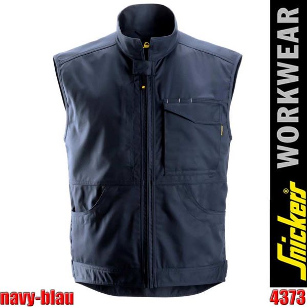 Service Arbeitsweste, 4373, SNICKERS Workwear-navy