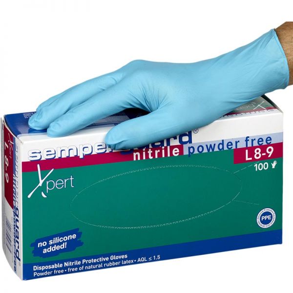 Einweghandschuhe Semperguard Nitrile Powder - free