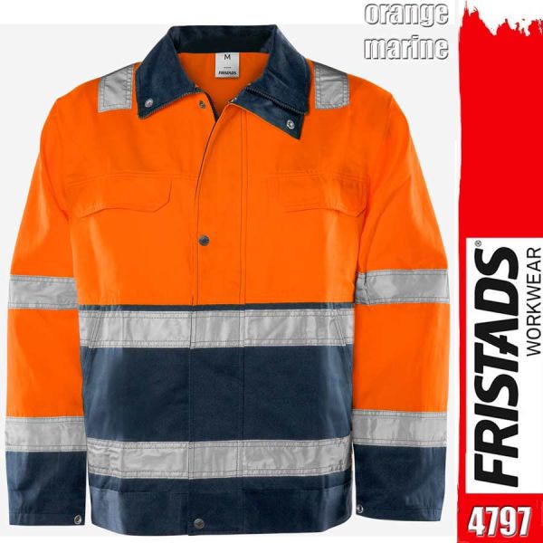 HIGH-VIS Jacke, Klasse3, 4797, FRISTADS, 100001