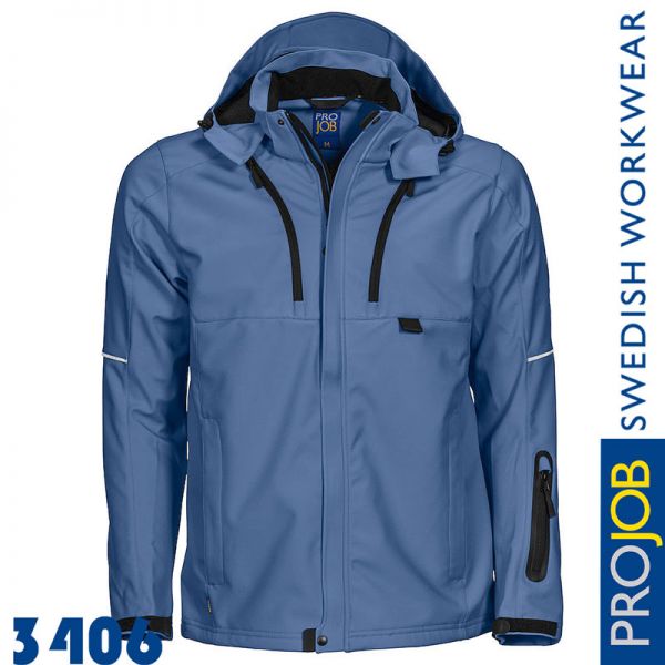 3-Lagige Softshell Jacke, PRO JOB, 3406