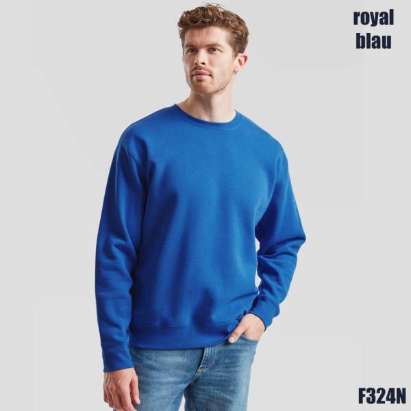Premium Set in Sweatshirt, Fruit of the Loom - F324N