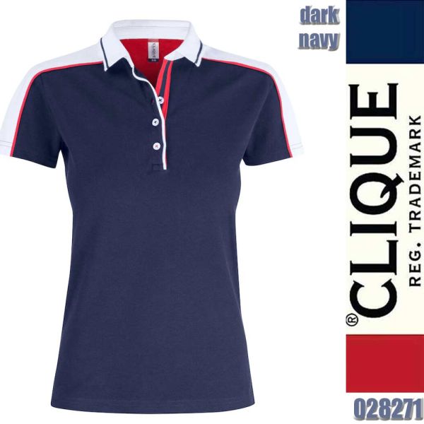 Pittsford Ladies Polo Shirt, Clique - 028271, dark navy