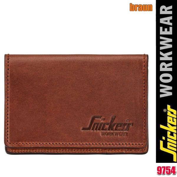 Leder-Ausweishalter, Snickers - 9754