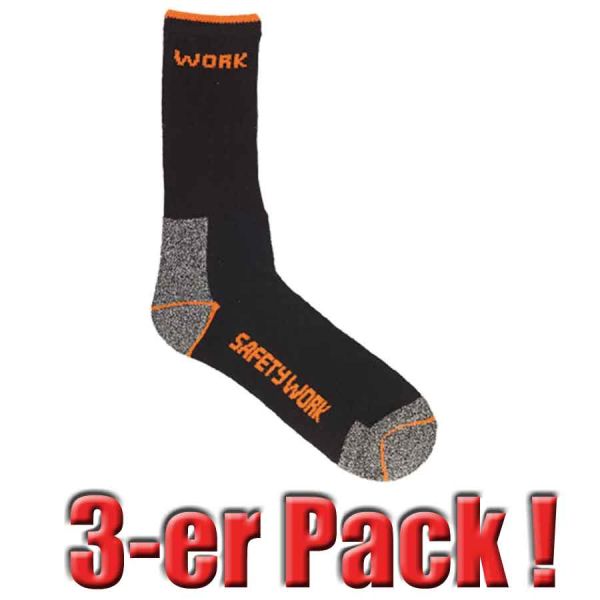 Socken, Safety Work, 3-er Pack