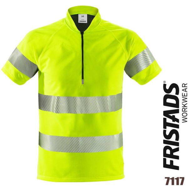 High Vis 37.5 T-Shirt, Klasse 3, 7117, FRISTADS Workwear, leuchtgelb