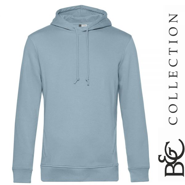 Organic Hoodie - Bio Baumwolle - B&C Collection - WU33B-blue fog